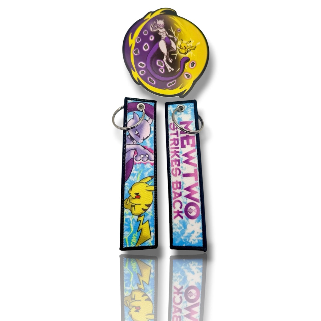 Mewtwo Strikes Back Keychain