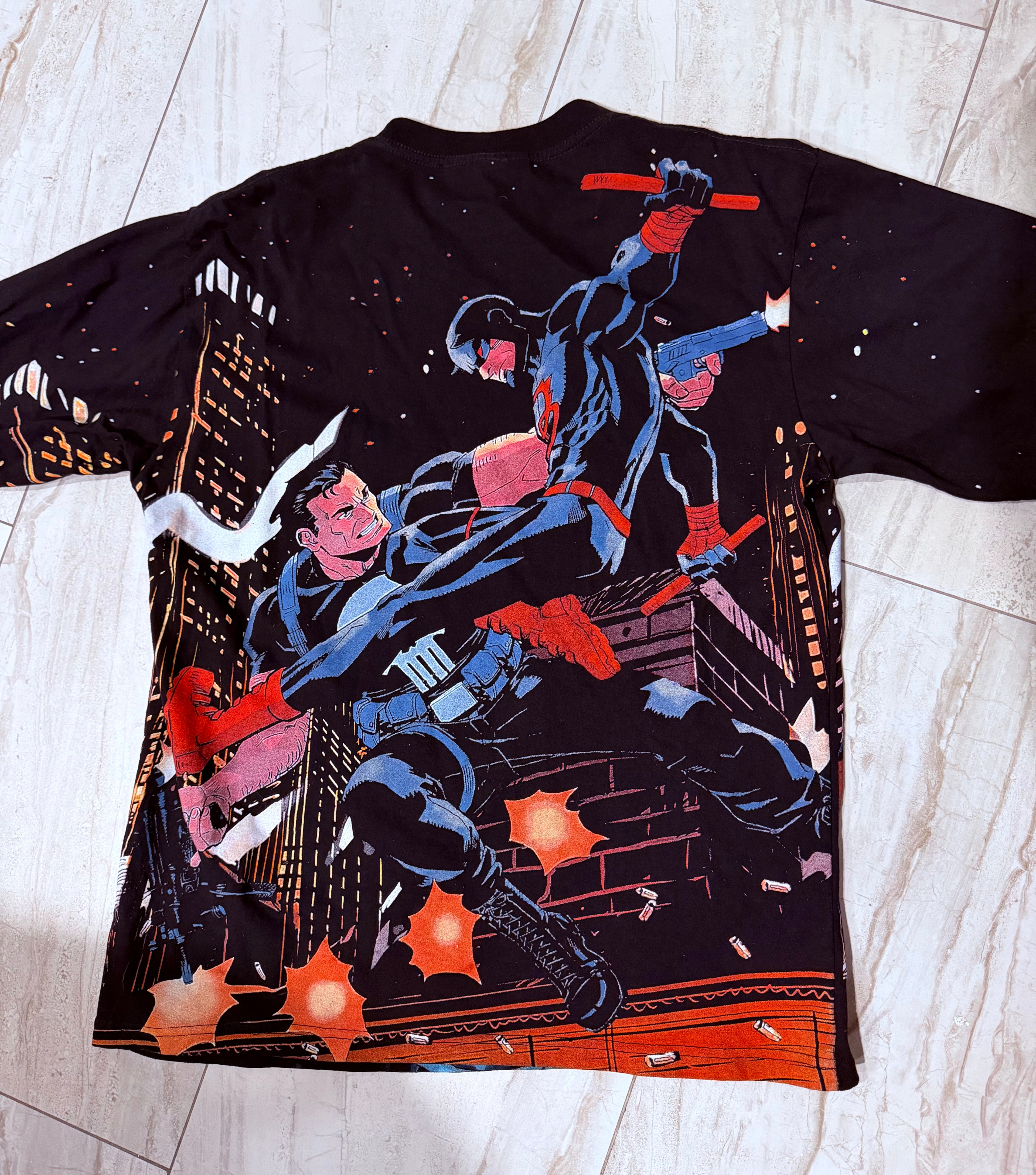 Daredevil Vs Punisher AOP by PhantomKai / Large