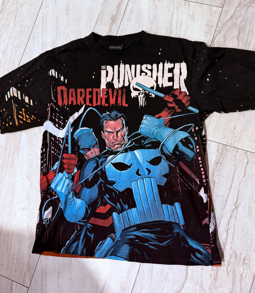 Daredevil Vs Punisher AOP by PhantomKai / Large