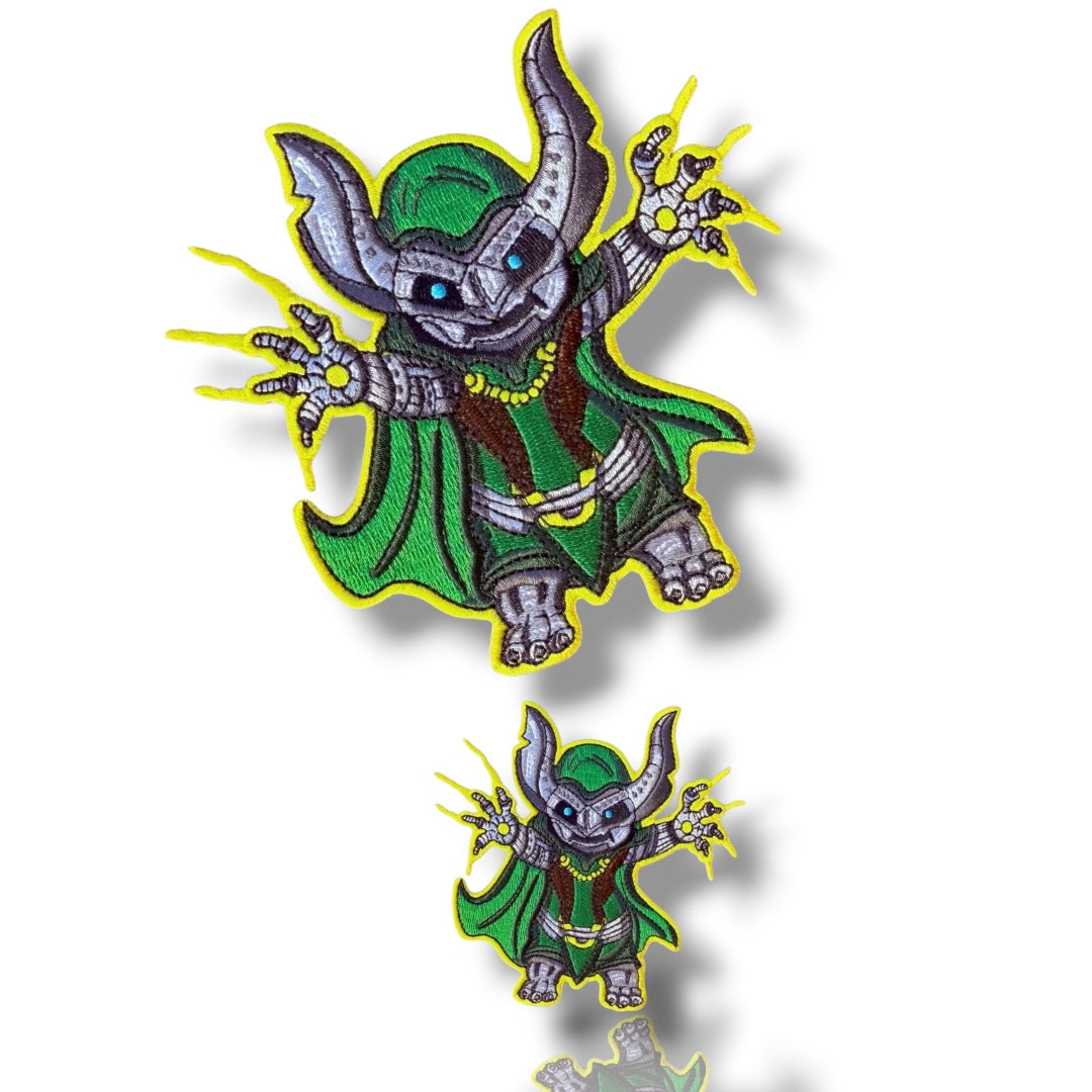 DR DOOM STITCH Embroidered Patch
