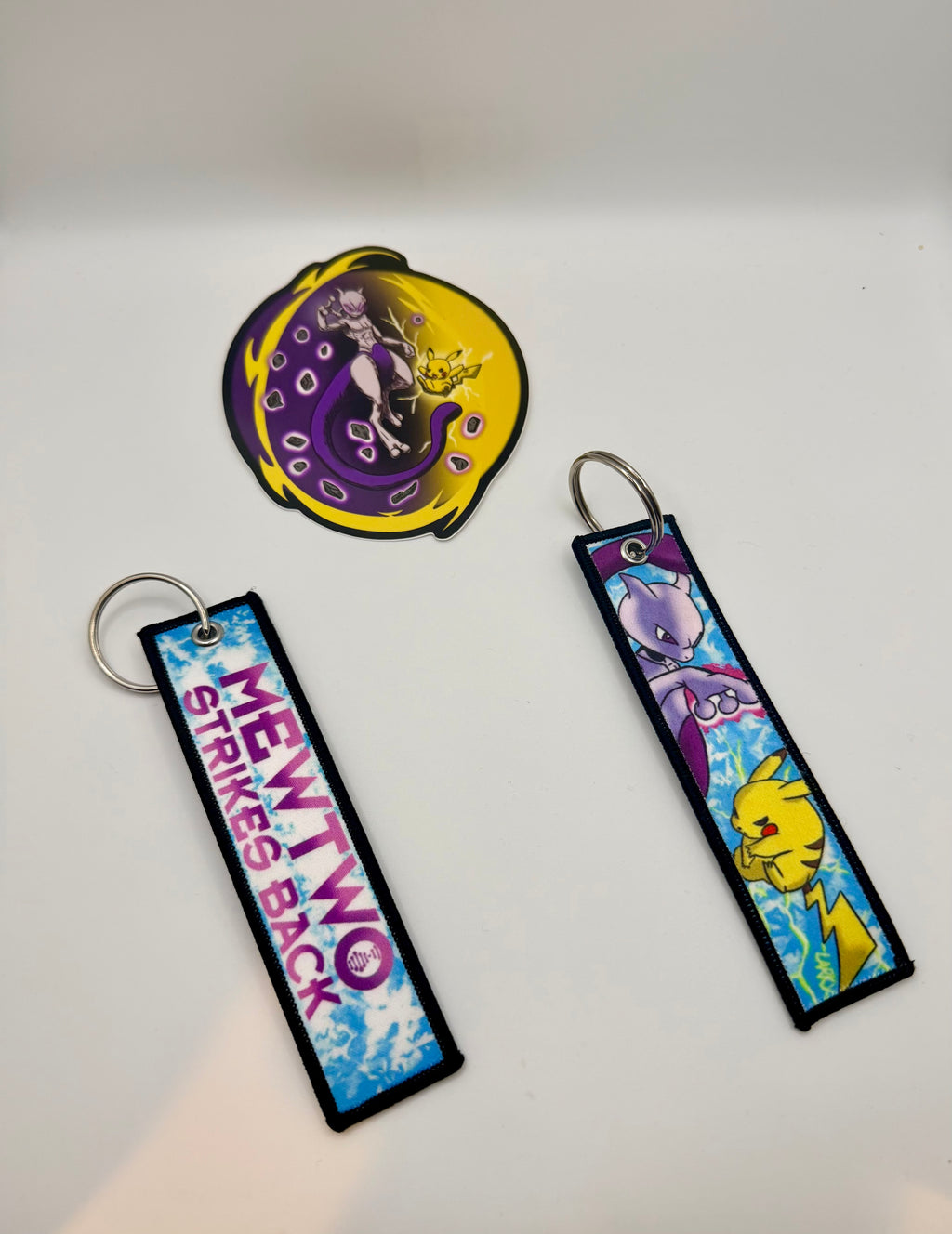 Mewtwo Strikes Back Keychain