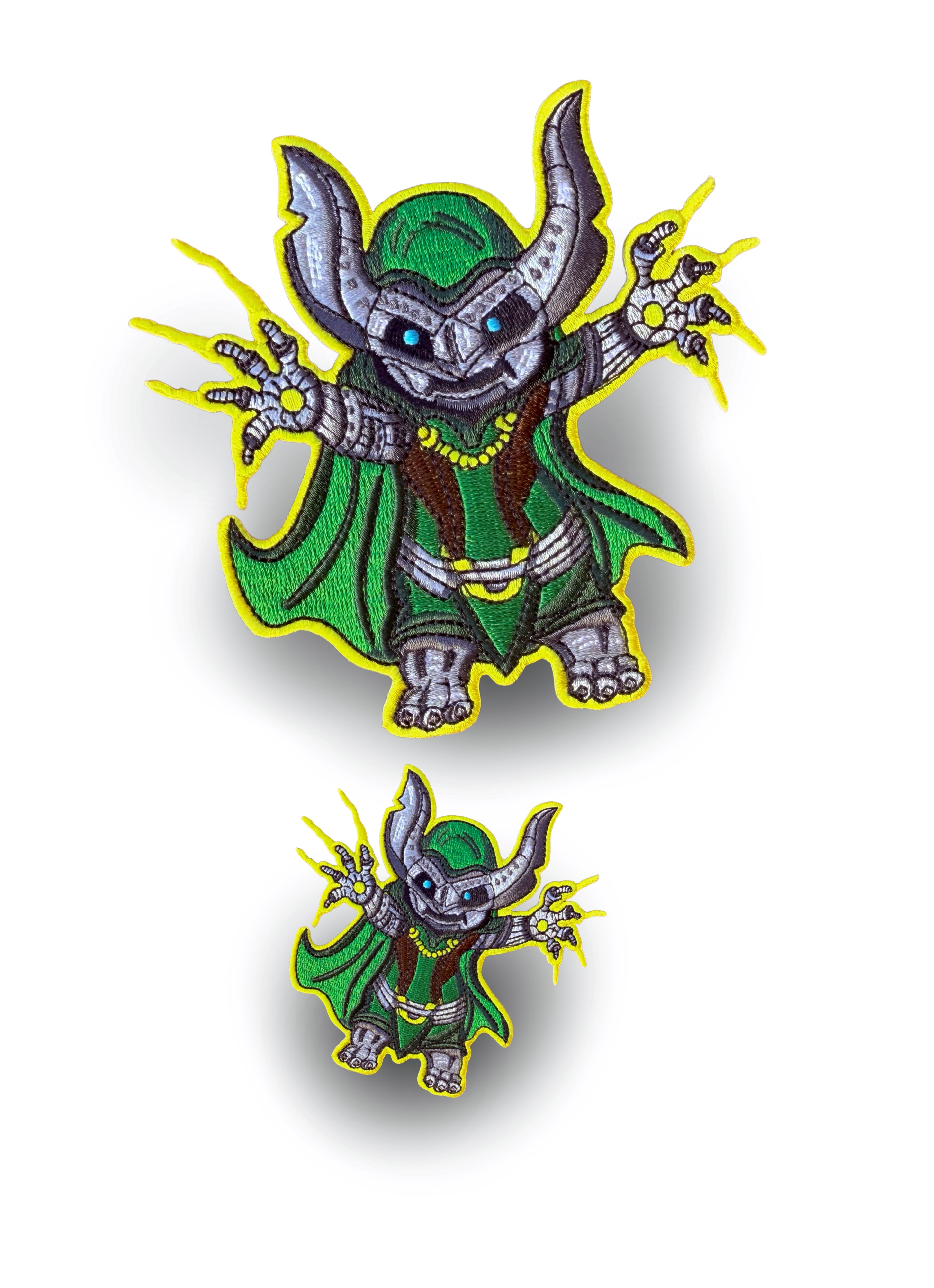 DR DOOM STITCH Embroidered Patch